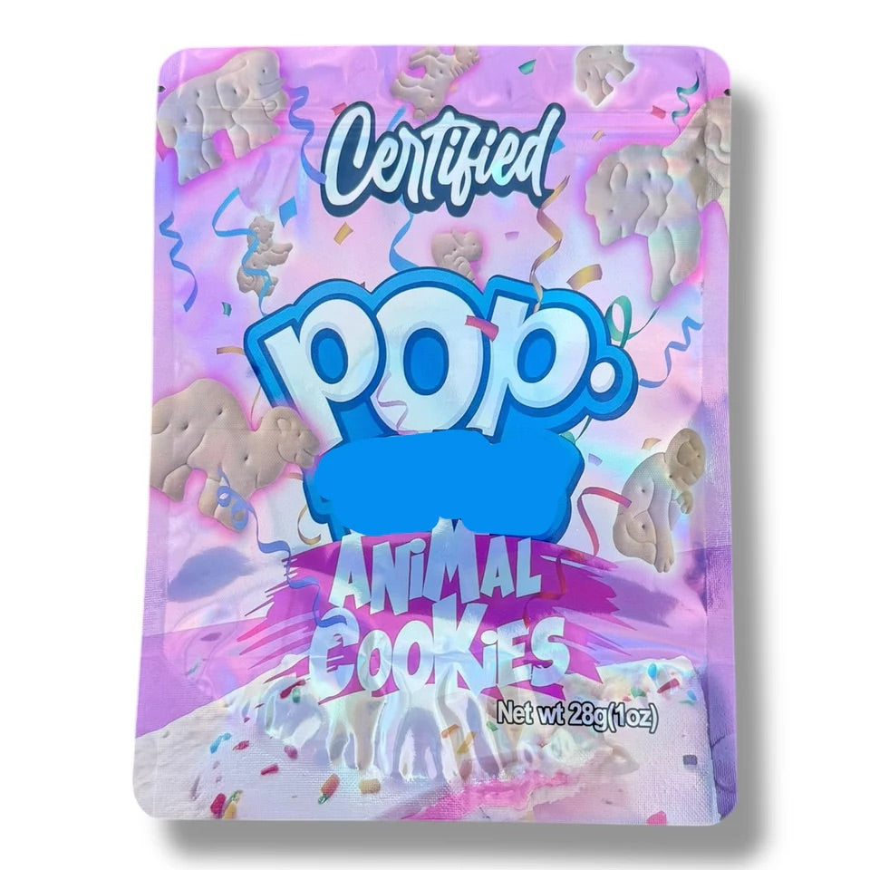 Animal Cookies Mylar Bag 1 Ounce