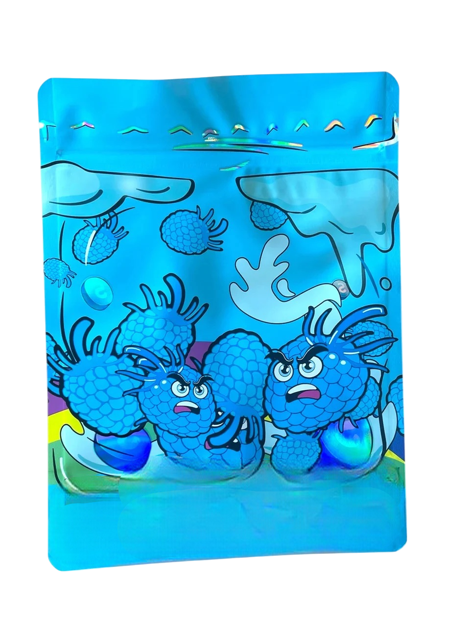 Blue Raspberry Mylar Bag 1 Ounce