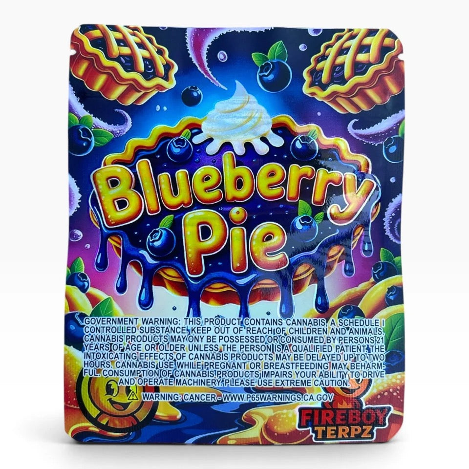 Blueberry Pie Mylar Bag 3.5 G