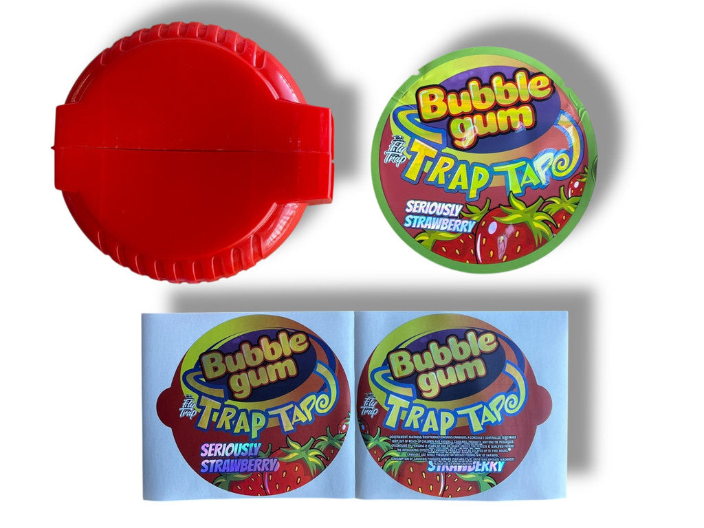 Bubble Gum Trap Seriously Strawberry 3.5gram Plastic Container