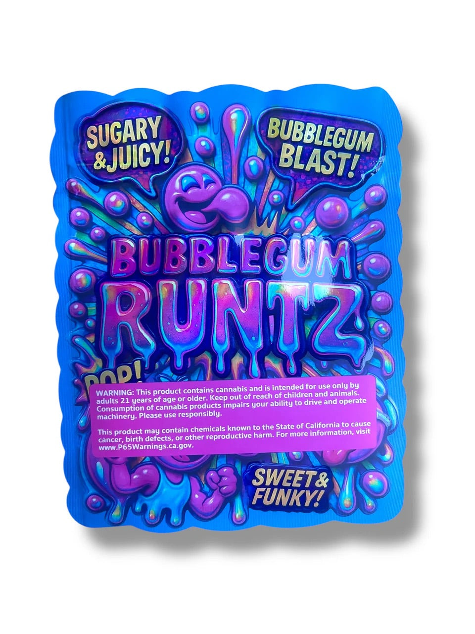 Bubblegum Runtz Mylar Bag 3.5 Grams