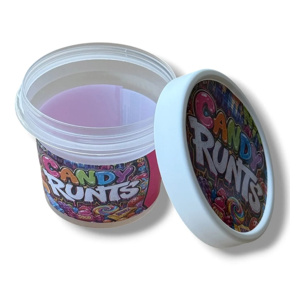 Candy Runts Ice Cream Jars Plastic Container 3.5Grams