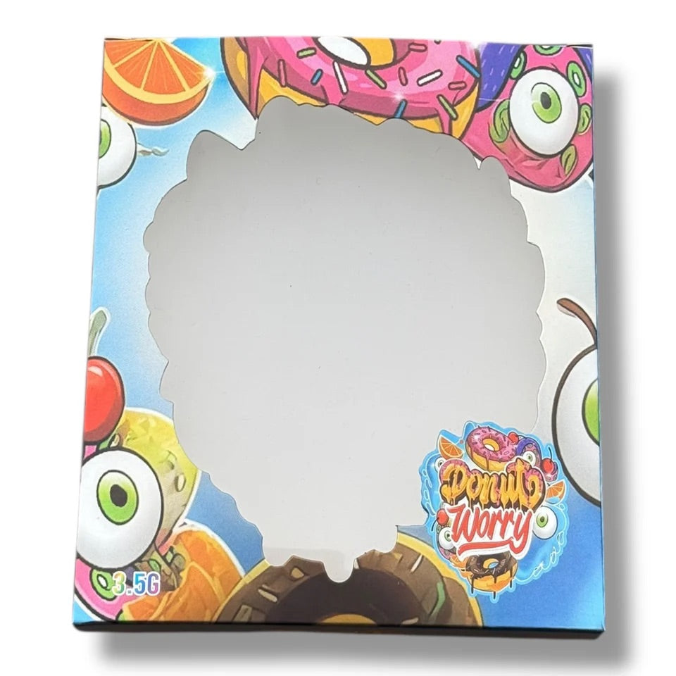 Donut Worry Mylar Bag with Box 3.5 Gram