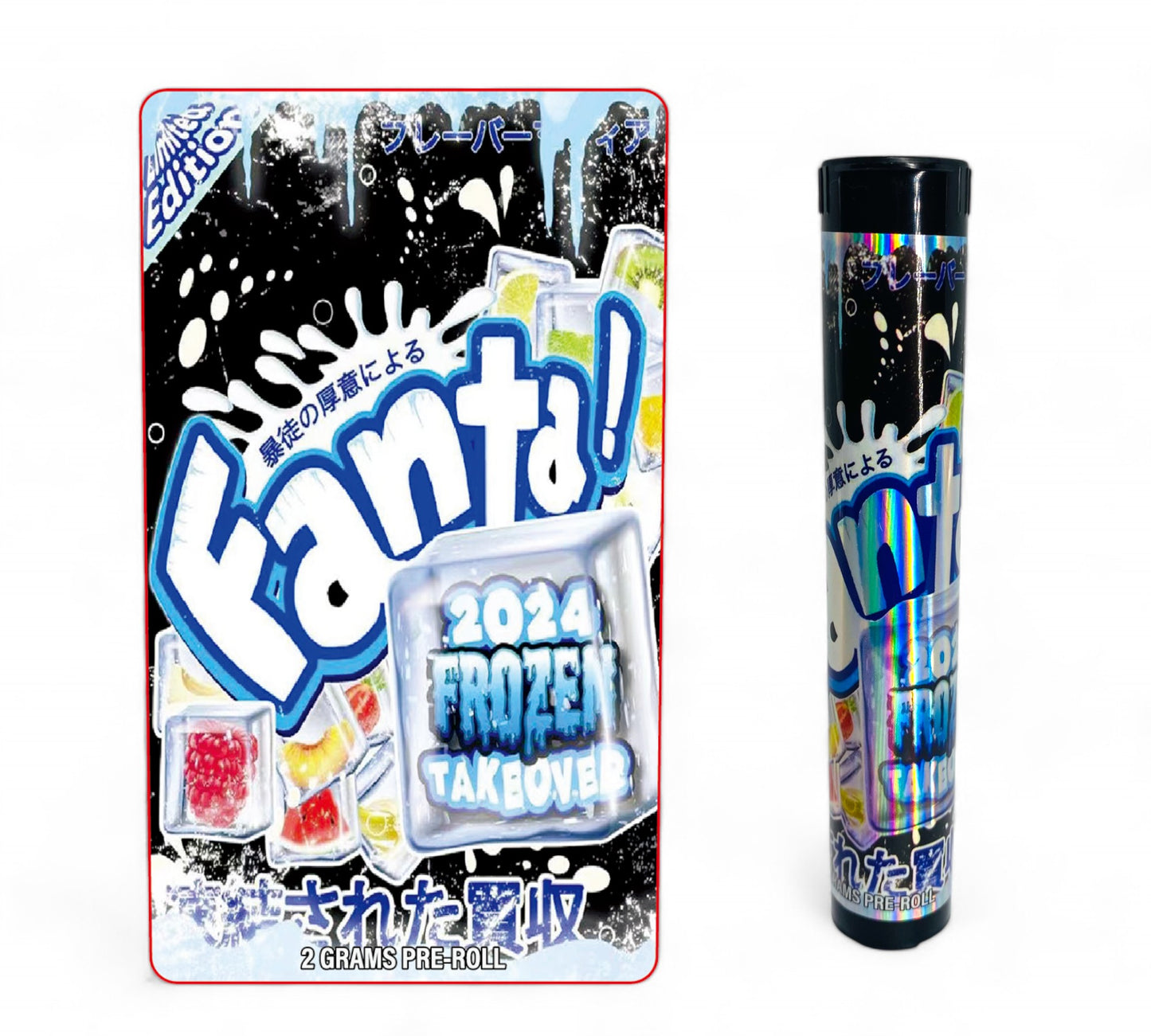 Faa-Taa Frozen takeover with Holographic Labels