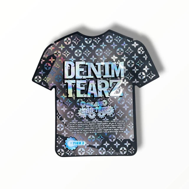 Gear Shifters Denim Tearz T-Shirt Tier 2 Mylar Bag 3.5 G