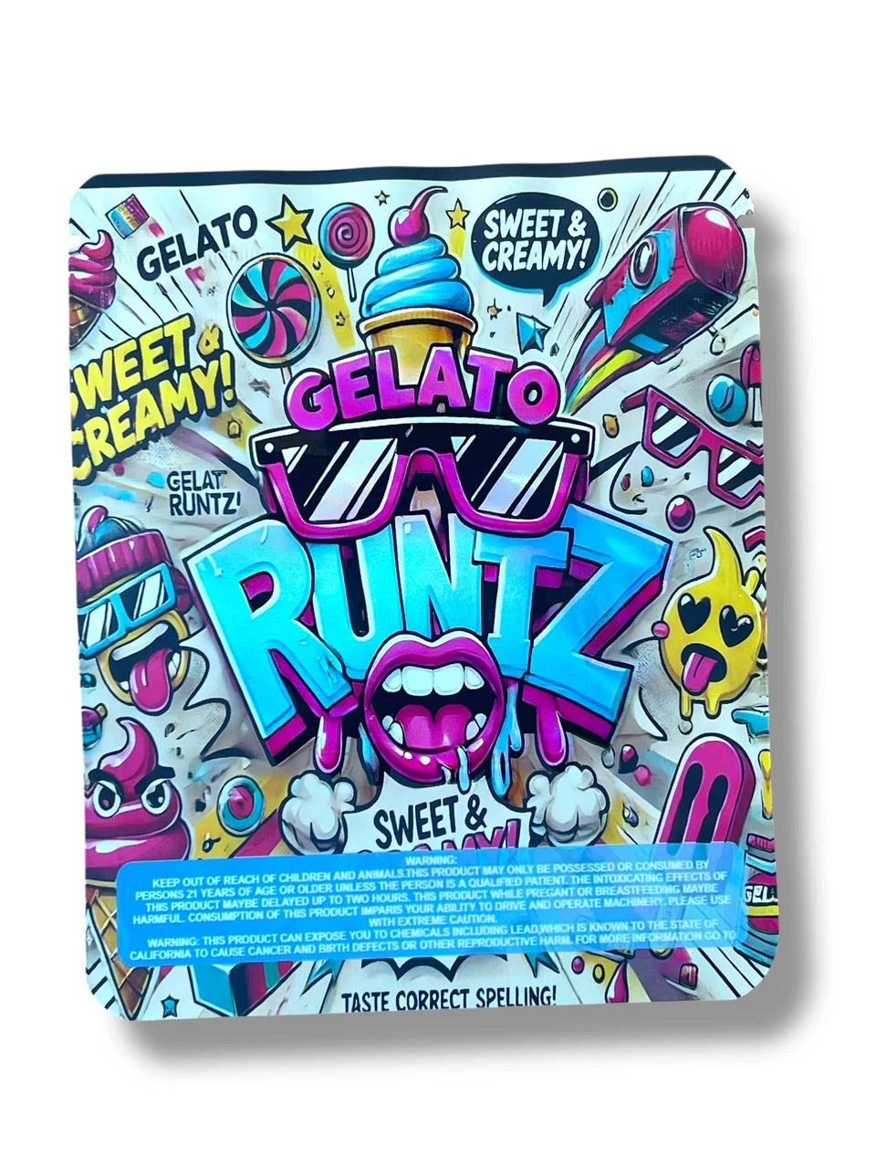 Gelato Runtz Mylar Bag 3.5 Grams