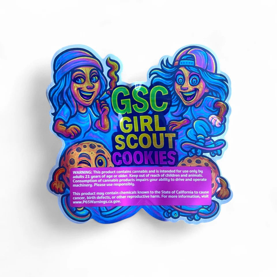 Girls Scout Cookies Mylar Bag 3.5 Grams