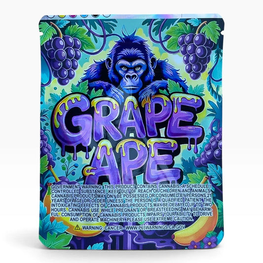 Grape Ape Mylar Bag 3.5 G