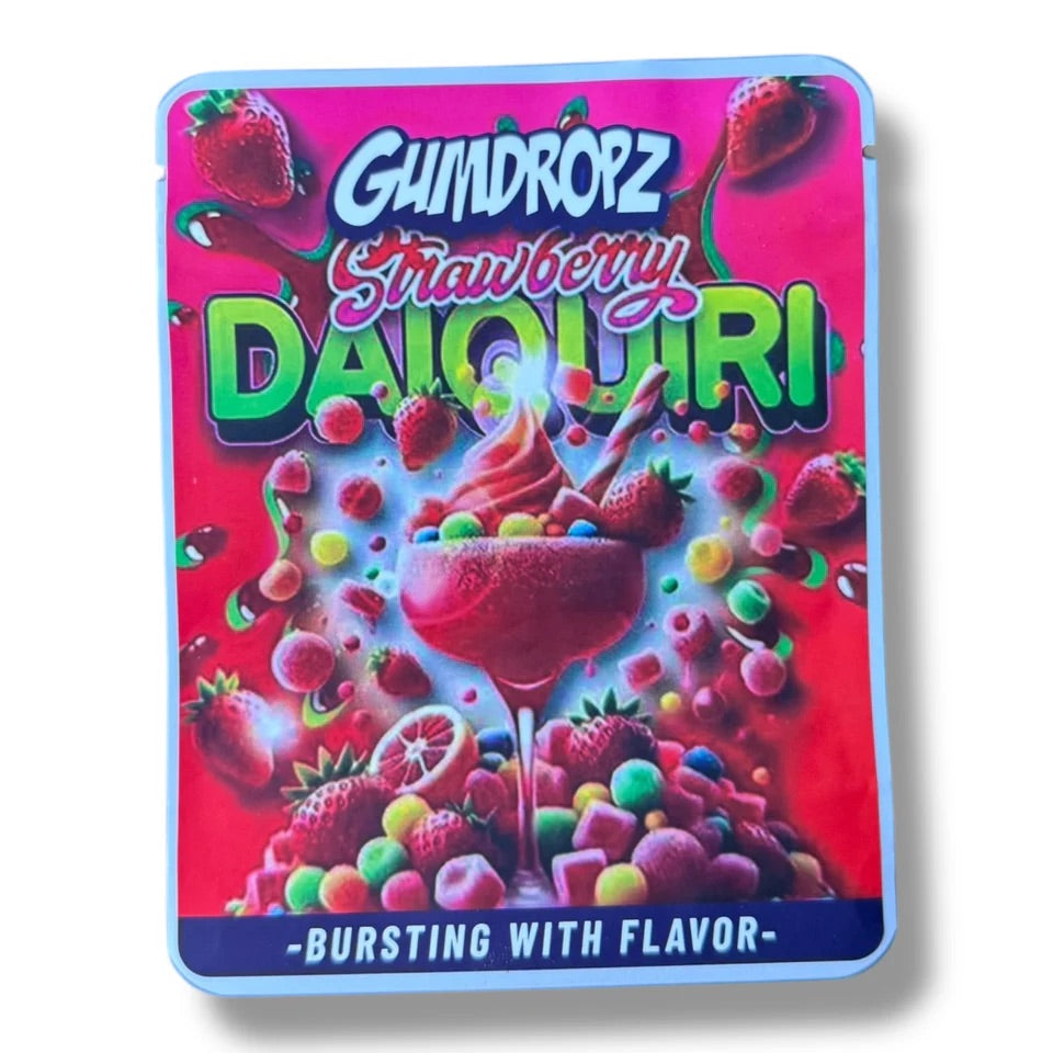Sprinklez Strawberry Daiquiri 3.5G Mylar Bags -With stickers and label