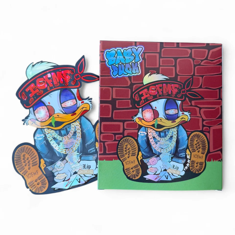 ICFMF Baby Duck Mylar Bag with Box 3.5 Grams