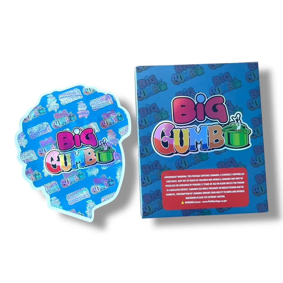 Big Gumbo Mylar Bag with Box 3.5 Grams