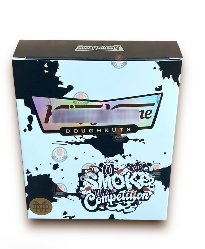 K Kreme Mylar Bags with Boxes 3.5g Box Packaging Holographic