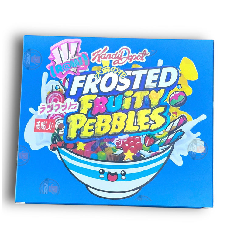 Kandy Depo Frosted Mylar Bags with Boxes 3.5g Box Packaging Holographic