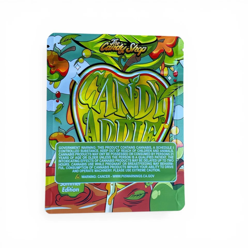 Candy Apple Mylar Bag 3.5 Grams