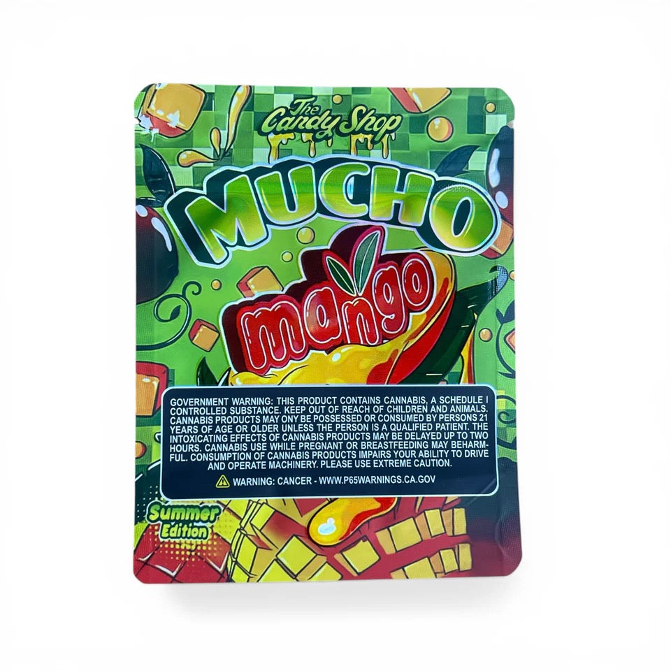 Mucho Mango Mylar Bag 3.5 Grams