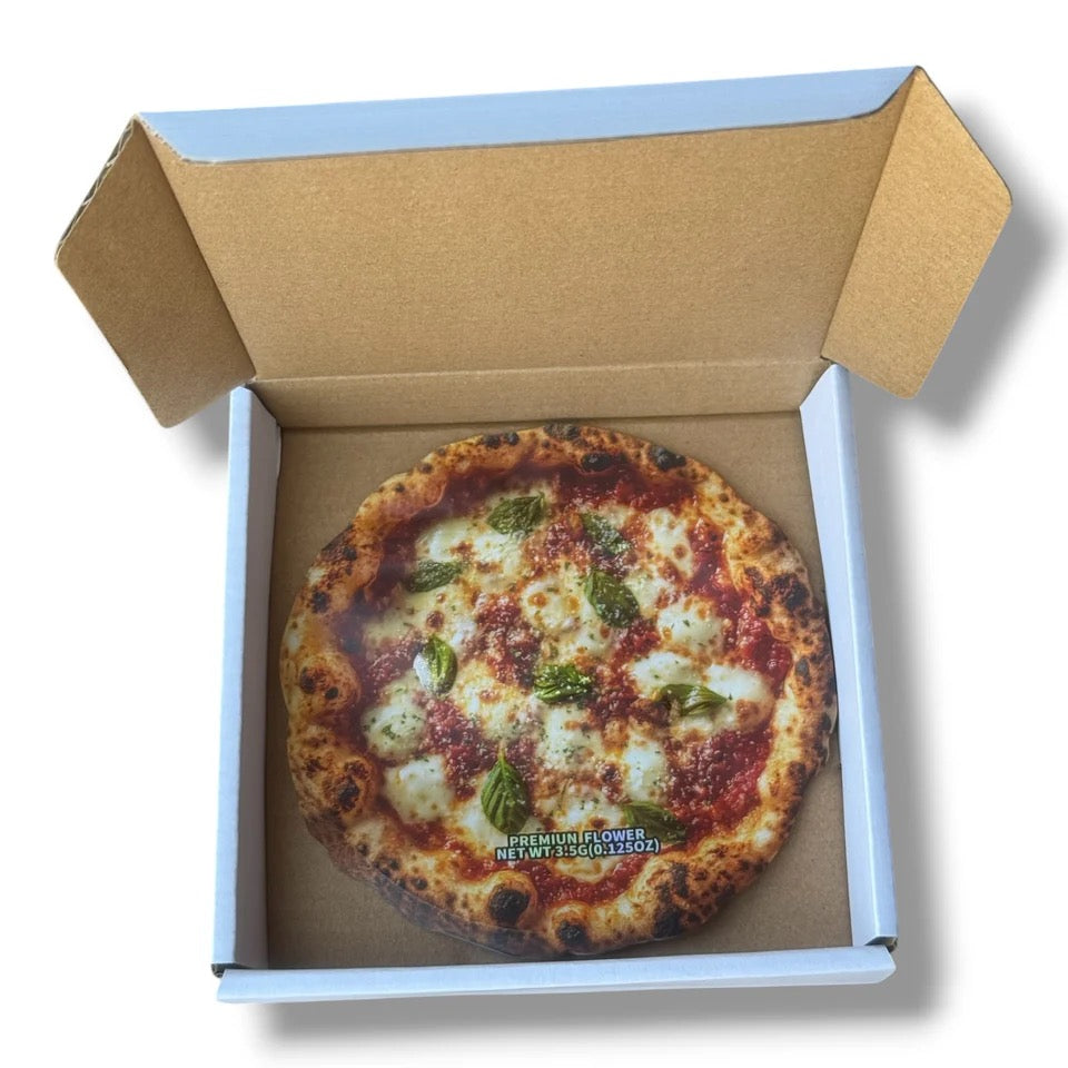 Zaza Hut Pizza Box Mylar Bag with Boxes 3.5 Grams
