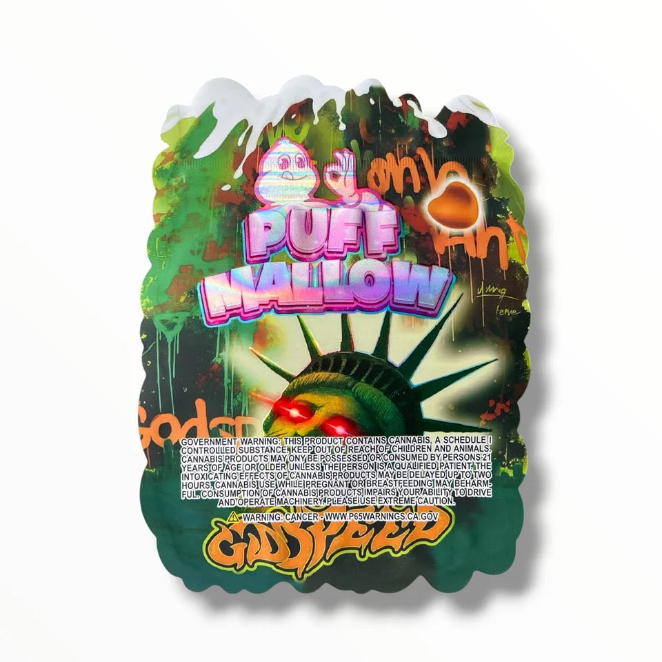 Puff Mallow Godspeed Mylar Bag 3.5 Grams