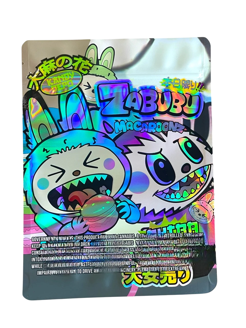 Kandy Depo Zabubu MacaroonzMylar Bag 1 Ounce