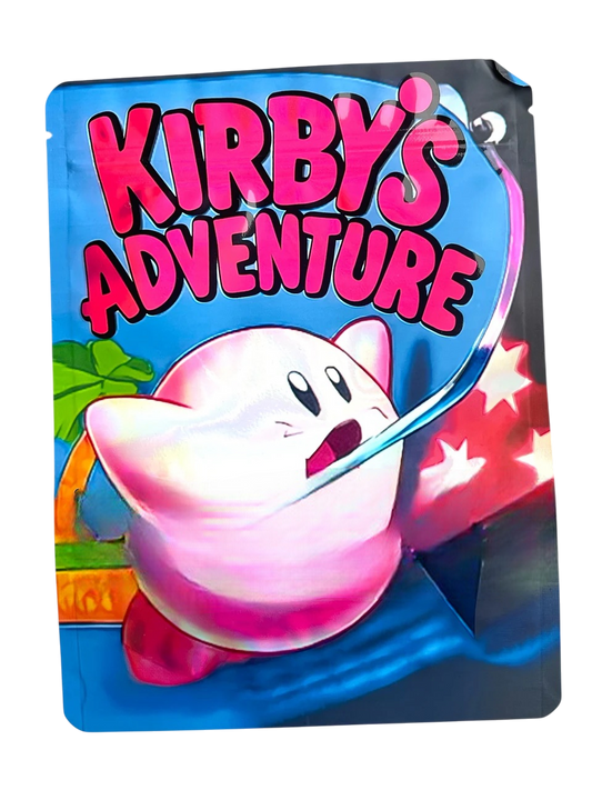 Kirby's Adventure Mylar Bags 1 Ounce