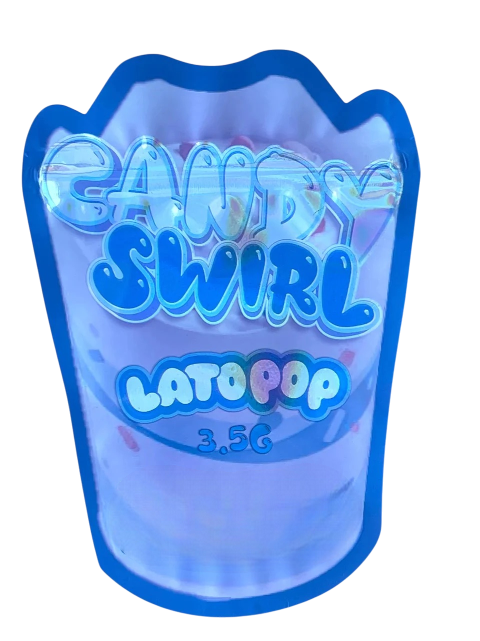 Lato Pop Candy Swirl Mylar Bag 3.5 Grams