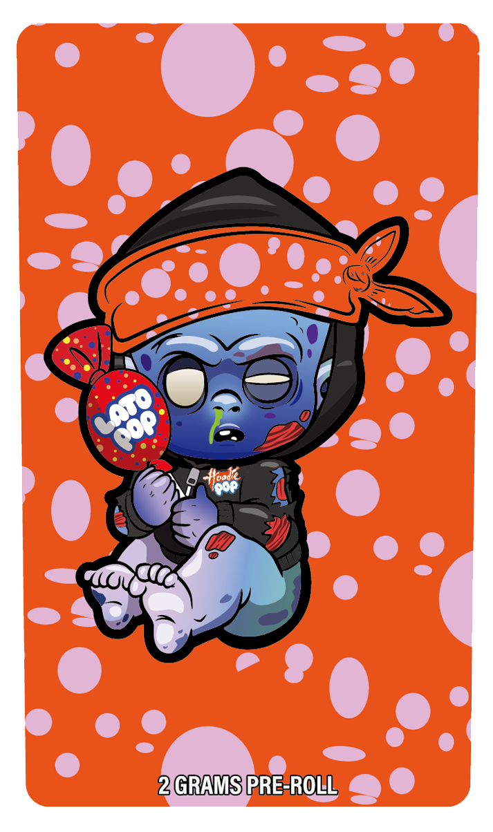 ICFMF Lato Pop 2 Gram Pre-Roll Holographic Labeling/Stickers Only