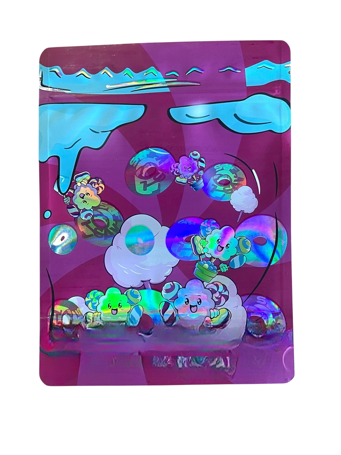 Life Savers Cotton Candy Mylar Bags 1 Ounce