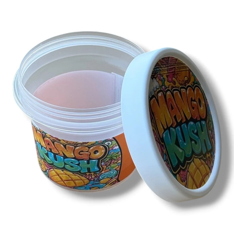 Mango Rush Ice Cream Jars Plastic Container 3.5Grams