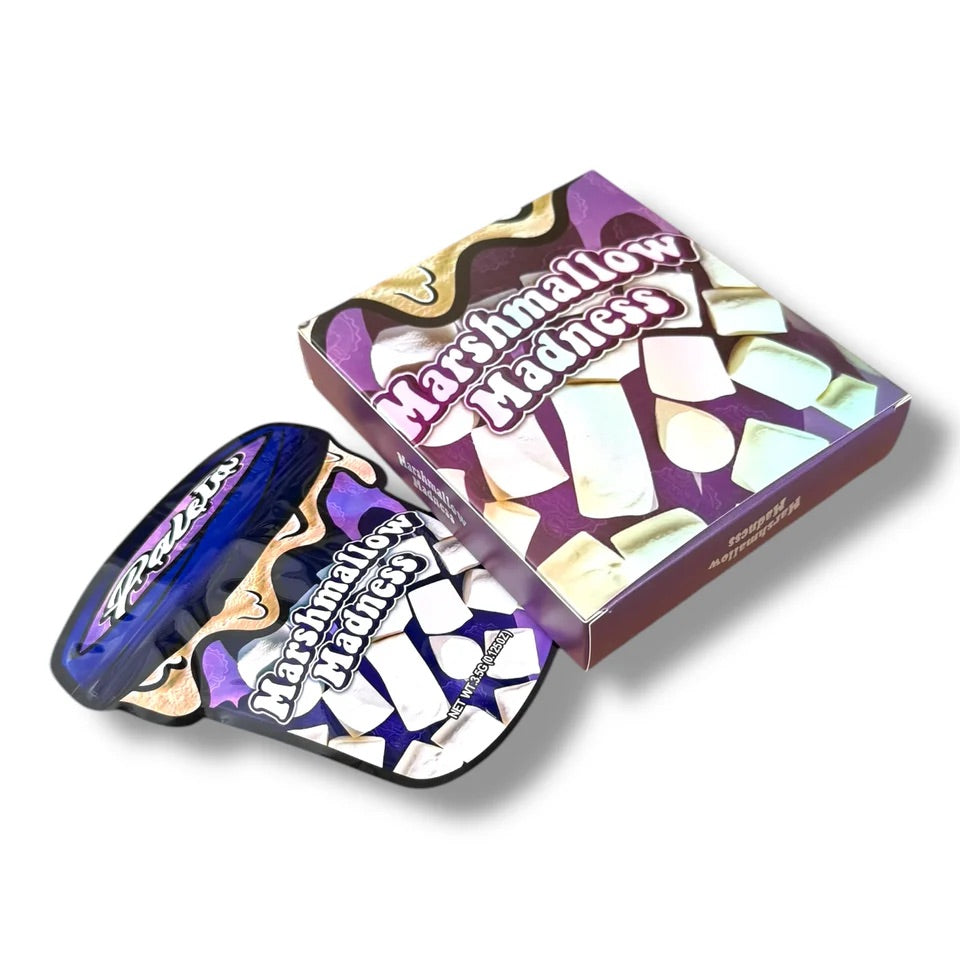 Marshmallow Madness Mylar Bag with Box 3.5 Grams