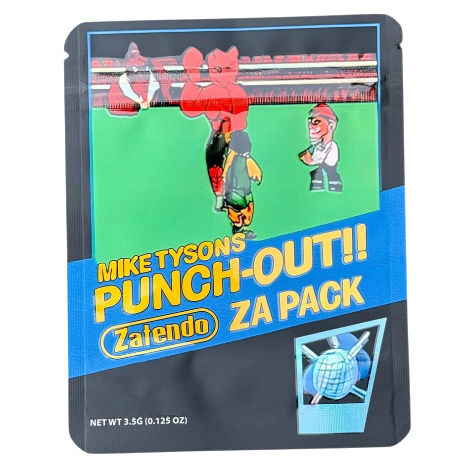 Mike Tyson Punch Out Mylar Bag 3.5 Grams
