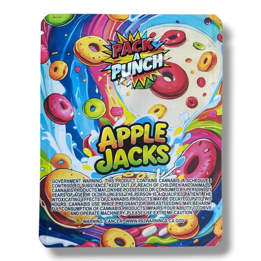 Pack A Punch Apple Jacks Mylar Bag 3.5 G