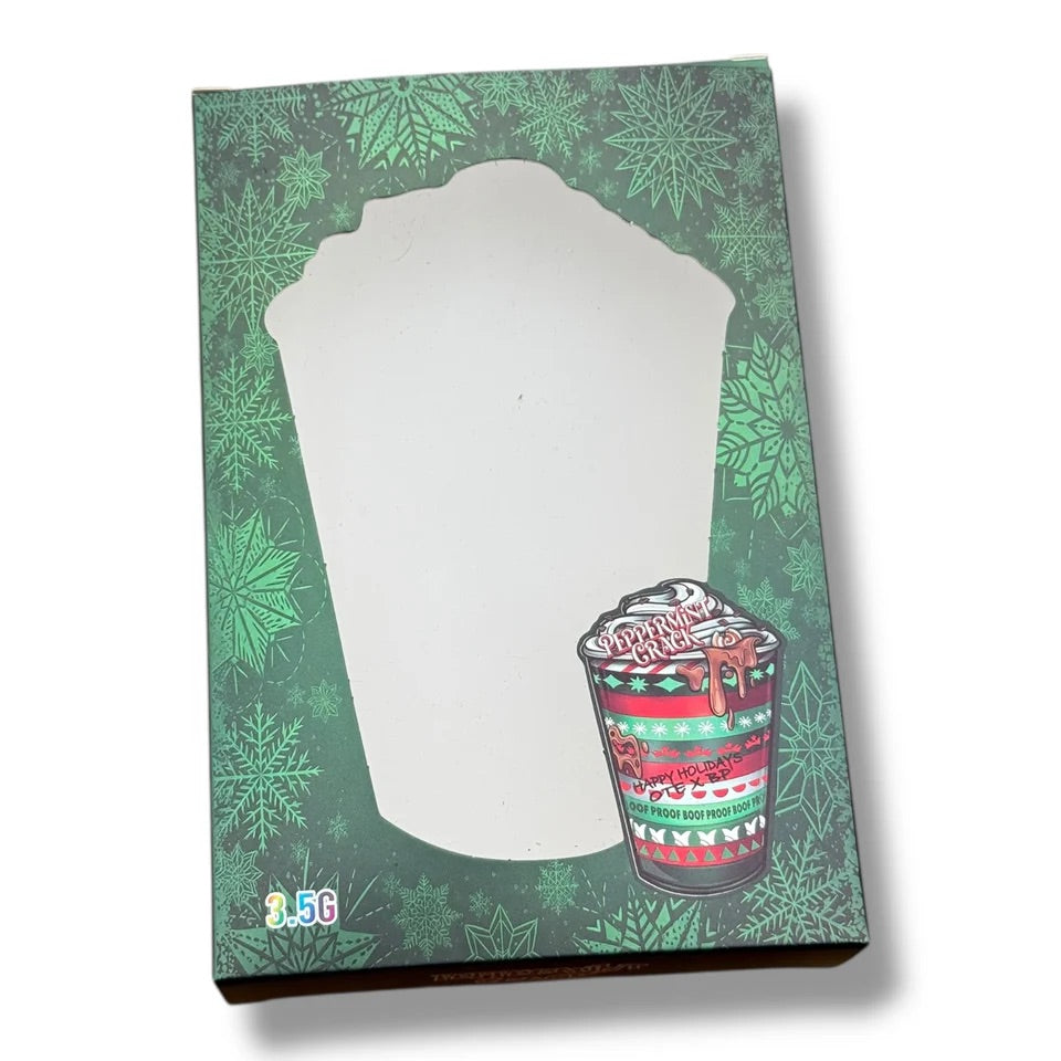 Peppermint Crack Mylar Bag with Box 3.5 Gram