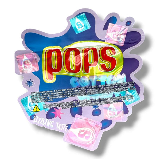 Pops Cotton Candy Mylar Bag 3.5 G