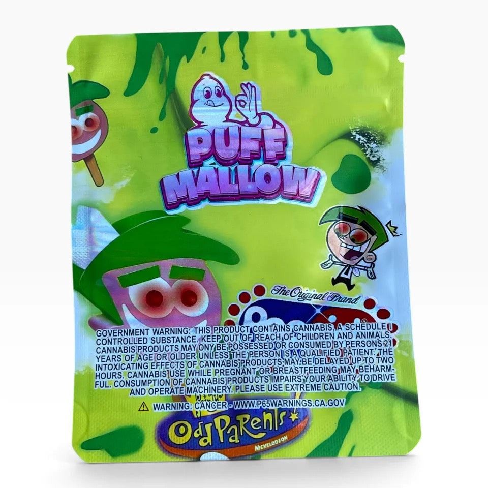 Puff Mallow Popsicle Mylar Bag 3.5 G