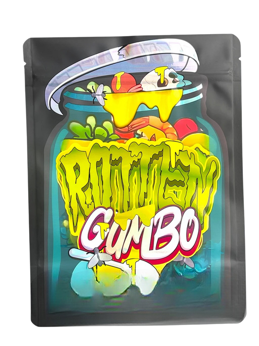 Rotten Gumbo Mylar Bags 1 Ounce
