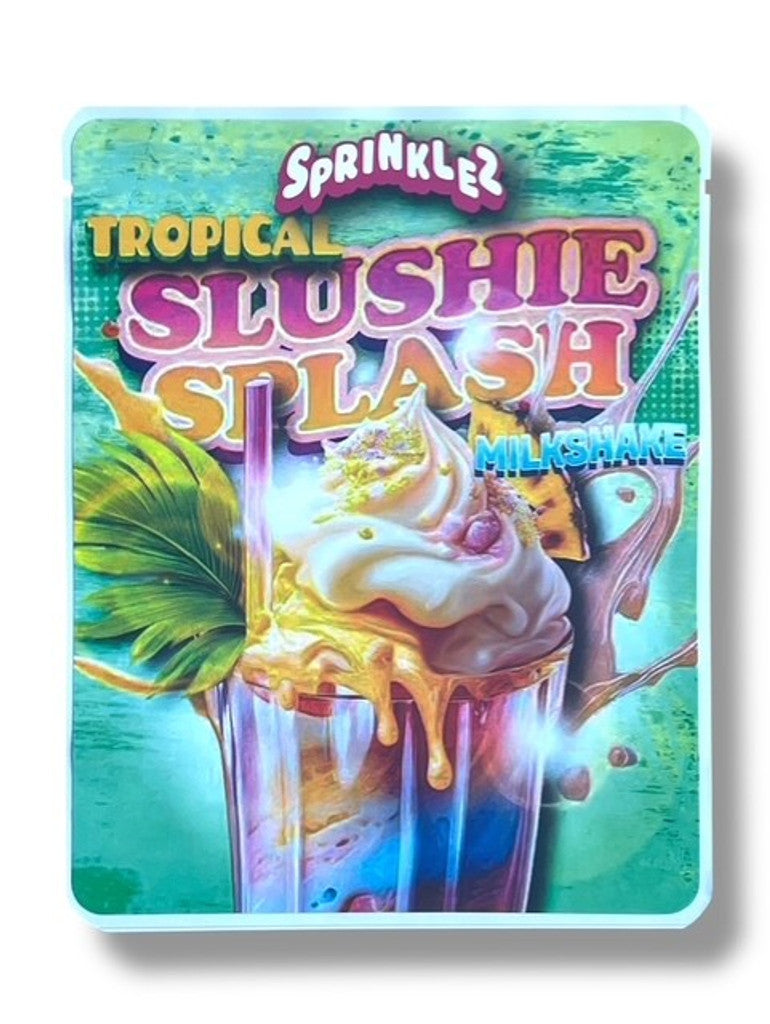 Sprinklez Tropical Slushie Splash Milkshake 3.5G Mylar Bags -With stickers and label