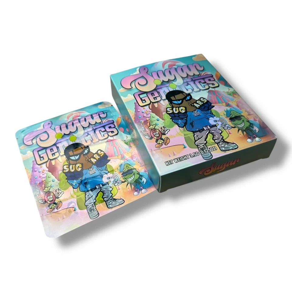 Sugar Genetics Mylar Bag with Box 3.5 Grams