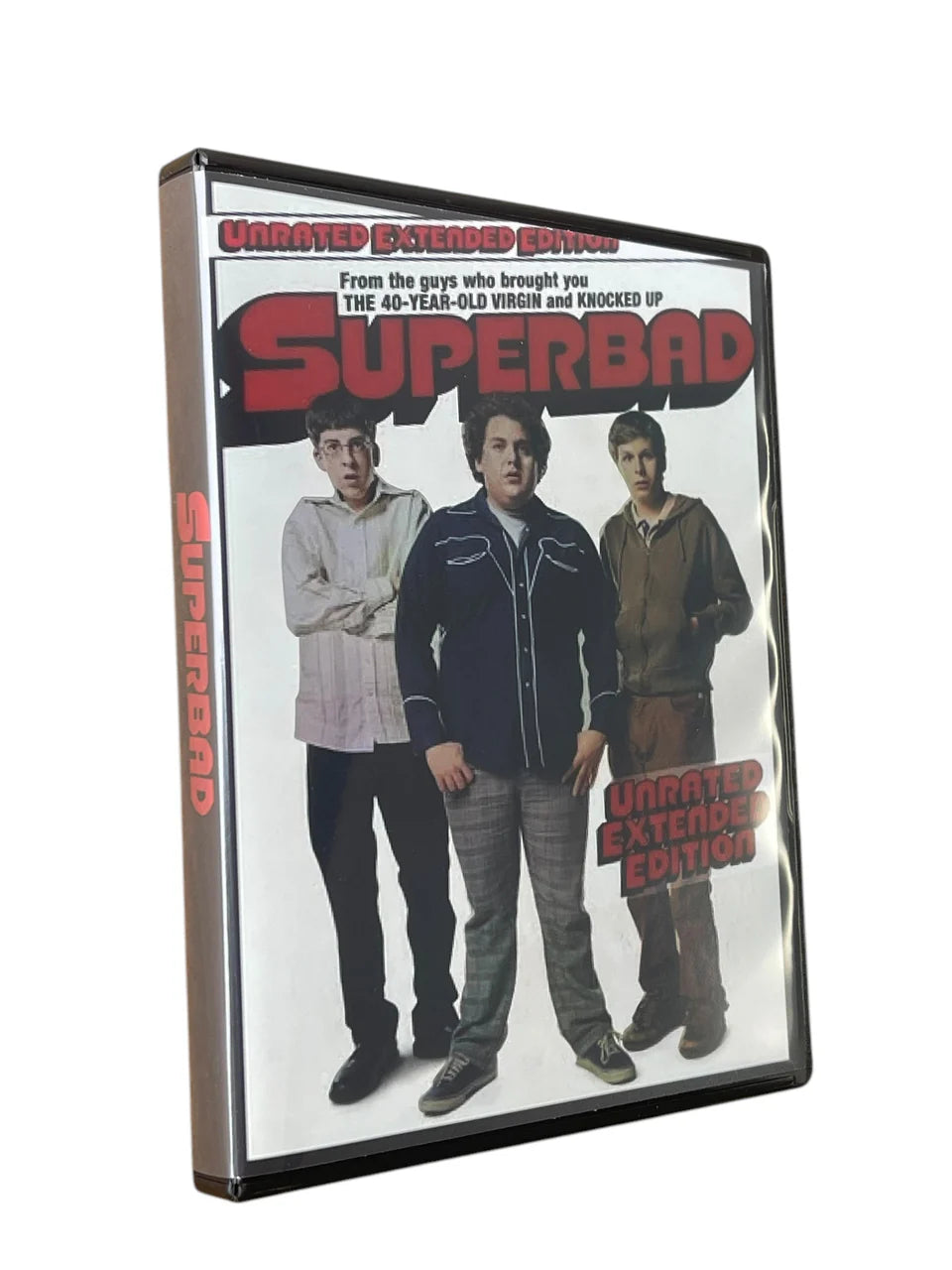 Superbad DVD Cases With Mylar Bag 3.5 Grams
