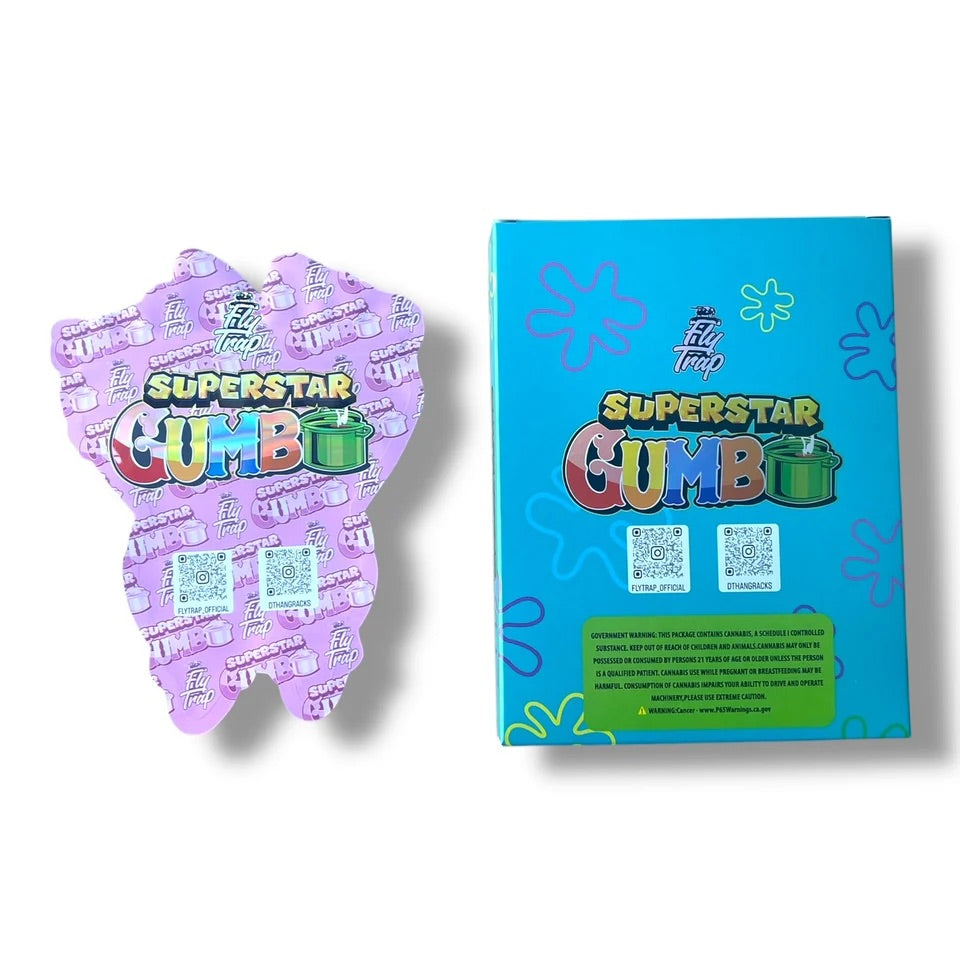 Superstar Gumbo Mylar Bag with Box 3.5 Grams