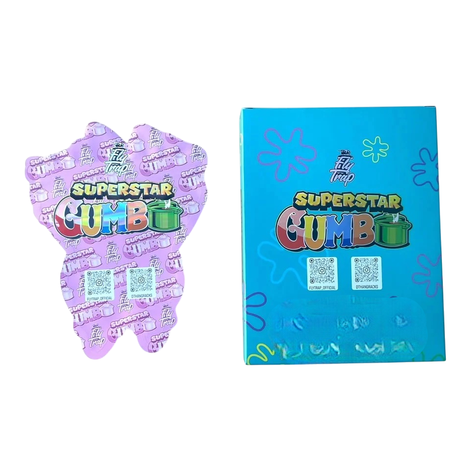 Superstar Gumbo Mylar Bag with Box 3.5 Grams