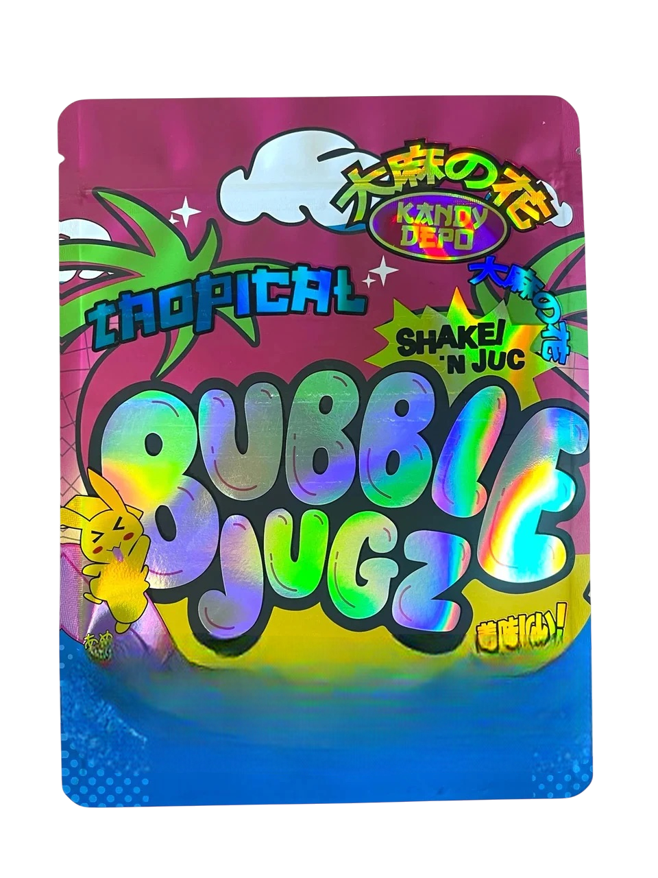 Tropical Bubble Jugz Mylar Bag 1 Ounce