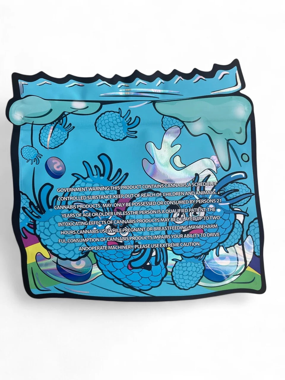 Zkittles Blue Raspberry Zour Punch 3.5g Mylar Bag