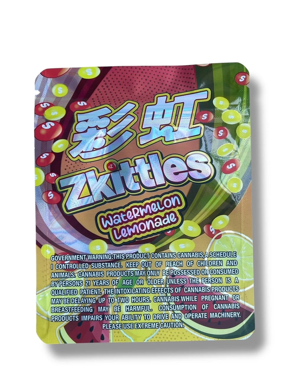 Zkittles Watermelon Lemonade 3.5g Mylar Bag