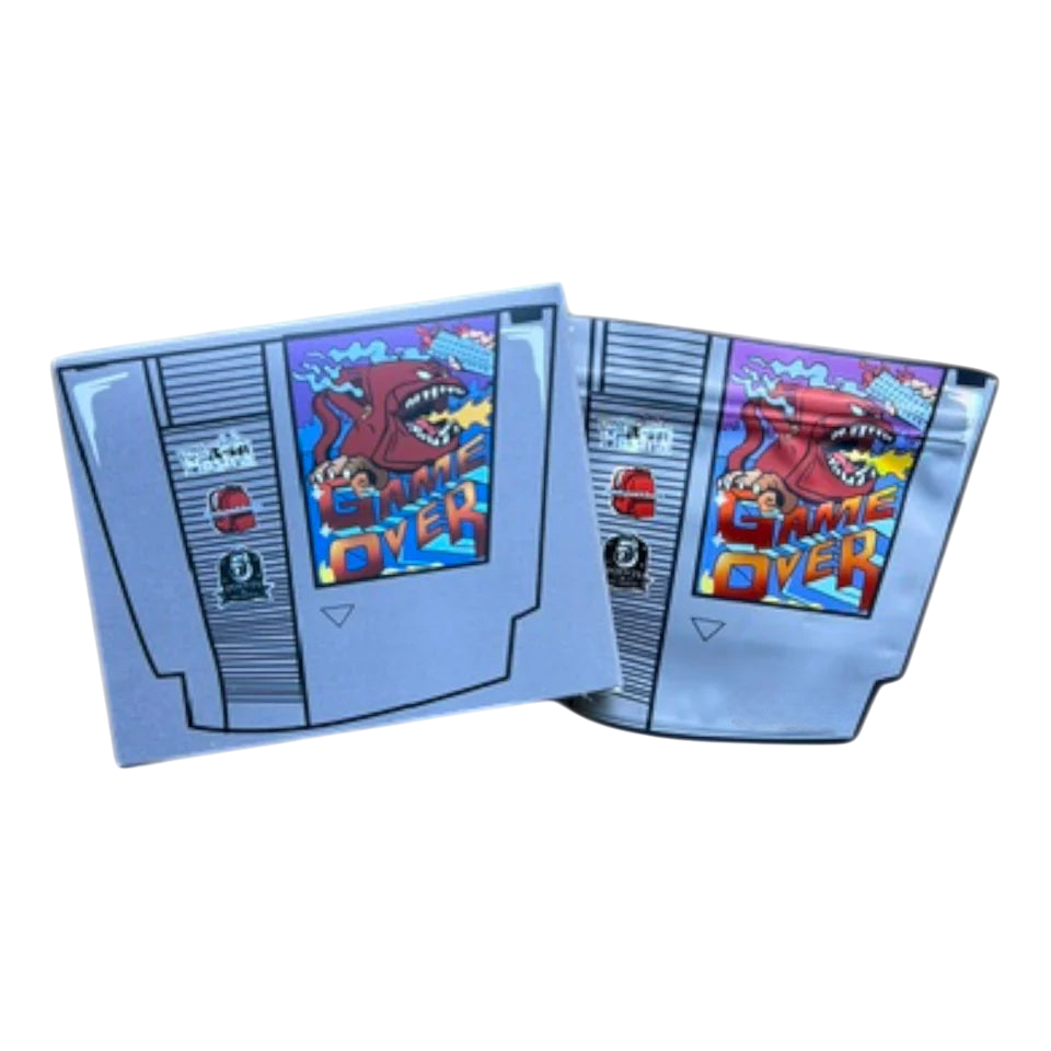 Game Over Mylar Bag with Box 3.5 Grams