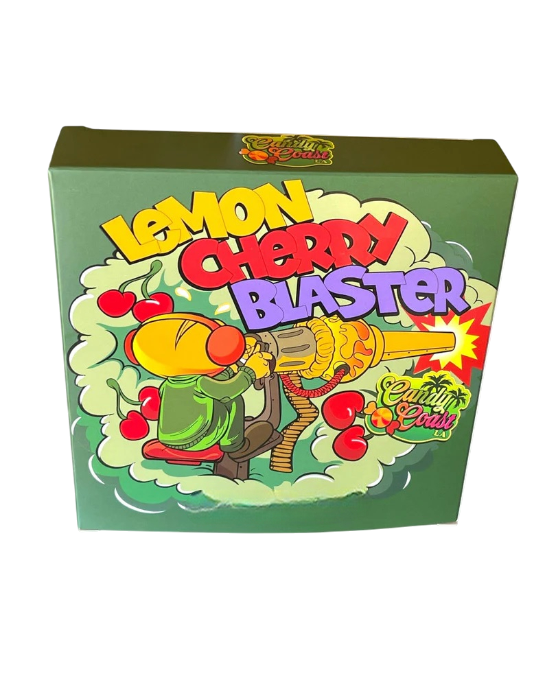 Lemon Cherry Blaster Mylar Bags with Boxes 3.5g Box Packaging Holographic
