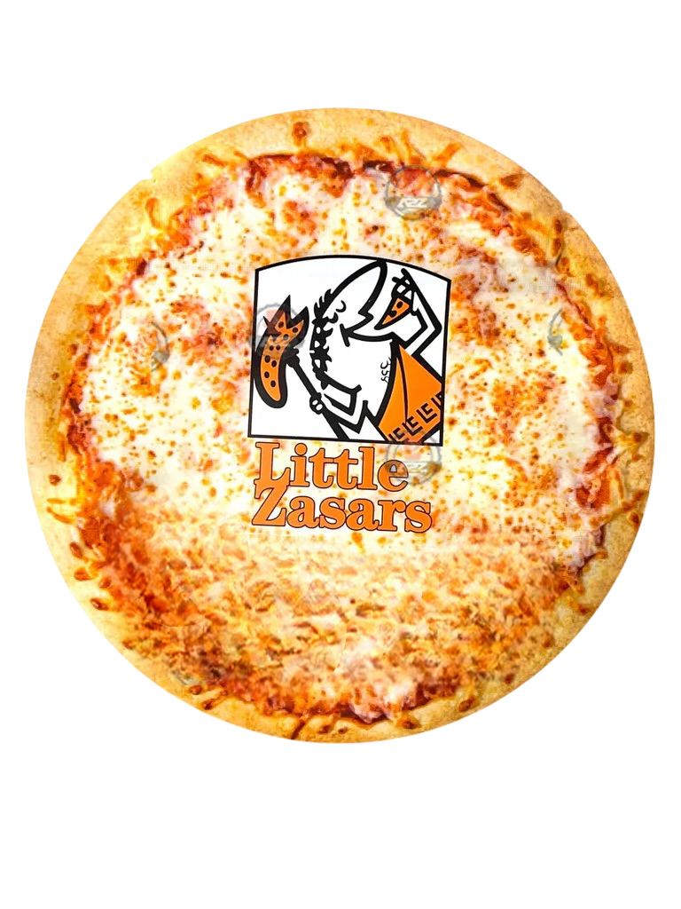 Little Zasars Pizza Box Mylar Bags with Boxes 3.5g Box Packaging