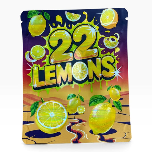 22 Lemons Mylar Bag 3.5 Grams