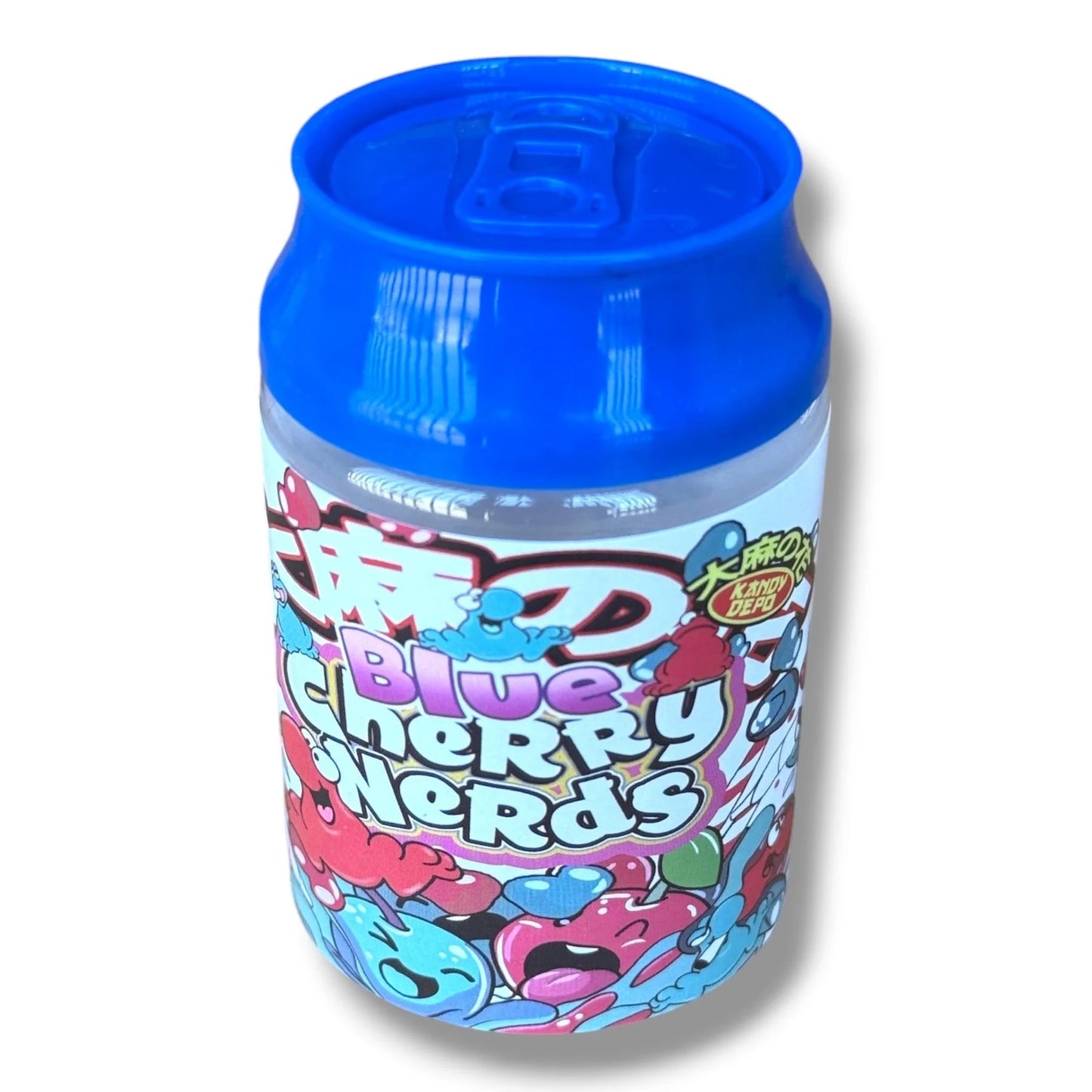 BLUE CHERRY NERDS 3.5G CANS 8 CANS IN BOX
