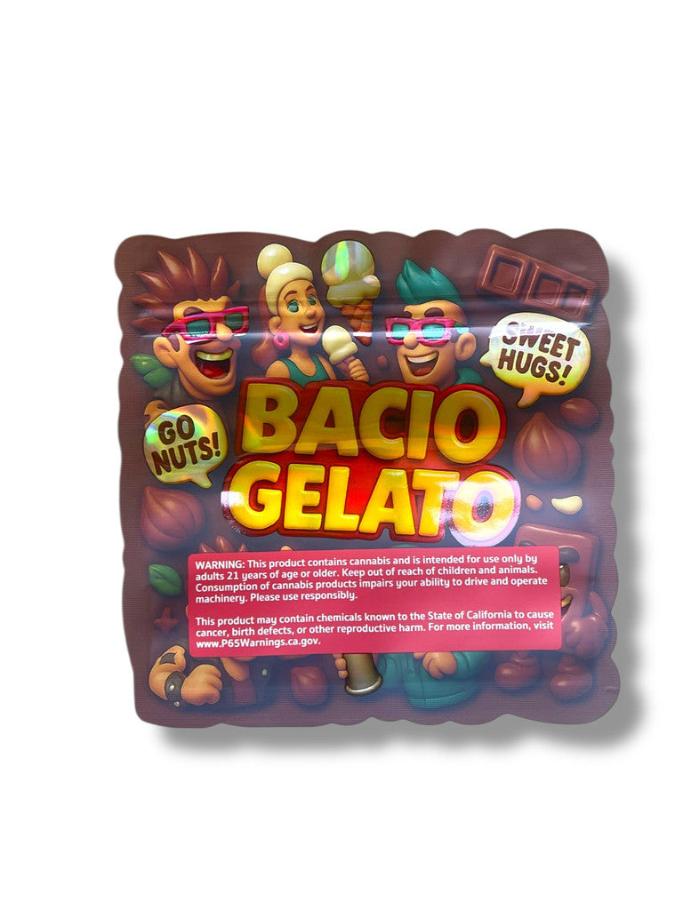 Bacio Gelato Mylar Bag 3.5grams
