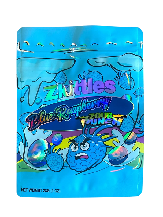 Blue Raspberry Mylar Bag 1 Ounce