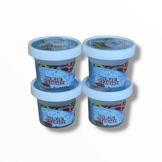 Blue Zushi Ice Cream Jar